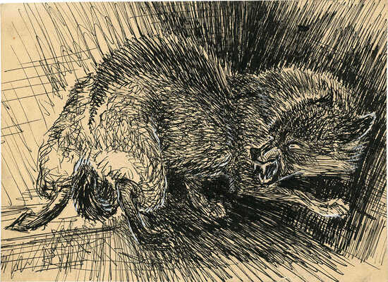 Никольский Георгий Евлампиевич. Волк